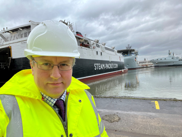 Simon Eardley at Cammell Laird Shipbuilders